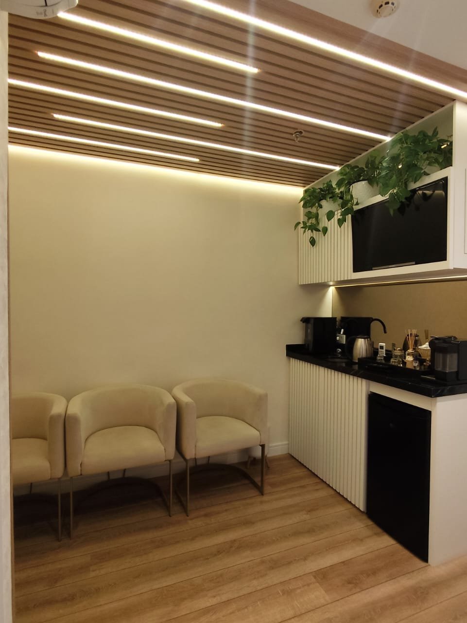 Recepção e ambiente seguro