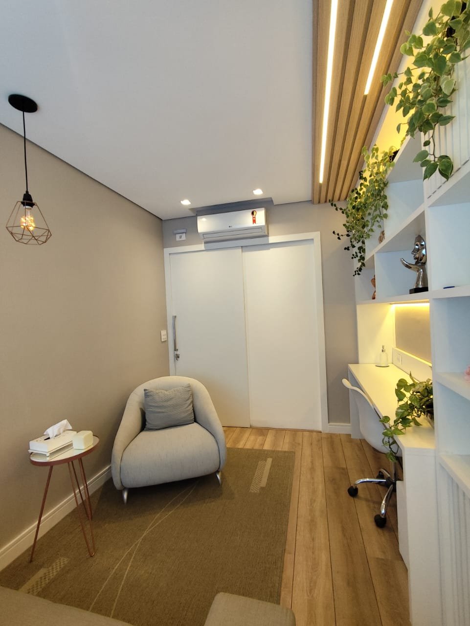 Detalhe do consultório